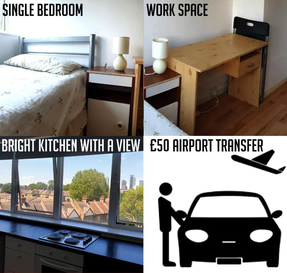 Elephant & Castle - Zone 2 - Private Rooms - Shared Bathroom ลอนดอน ภายนอก รูปภาพ
