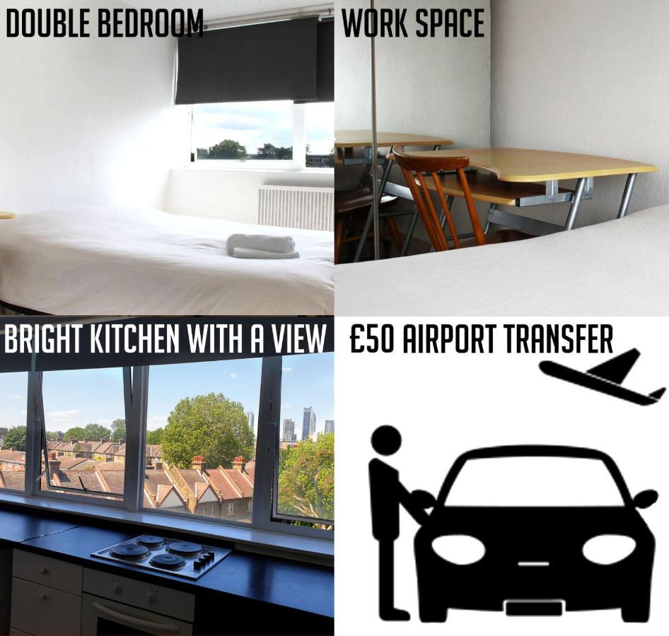 Elephant & Castle - Zone 2 - Private Rooms - Shared Bathroom ลอนดอน ภายนอก รูปภาพ