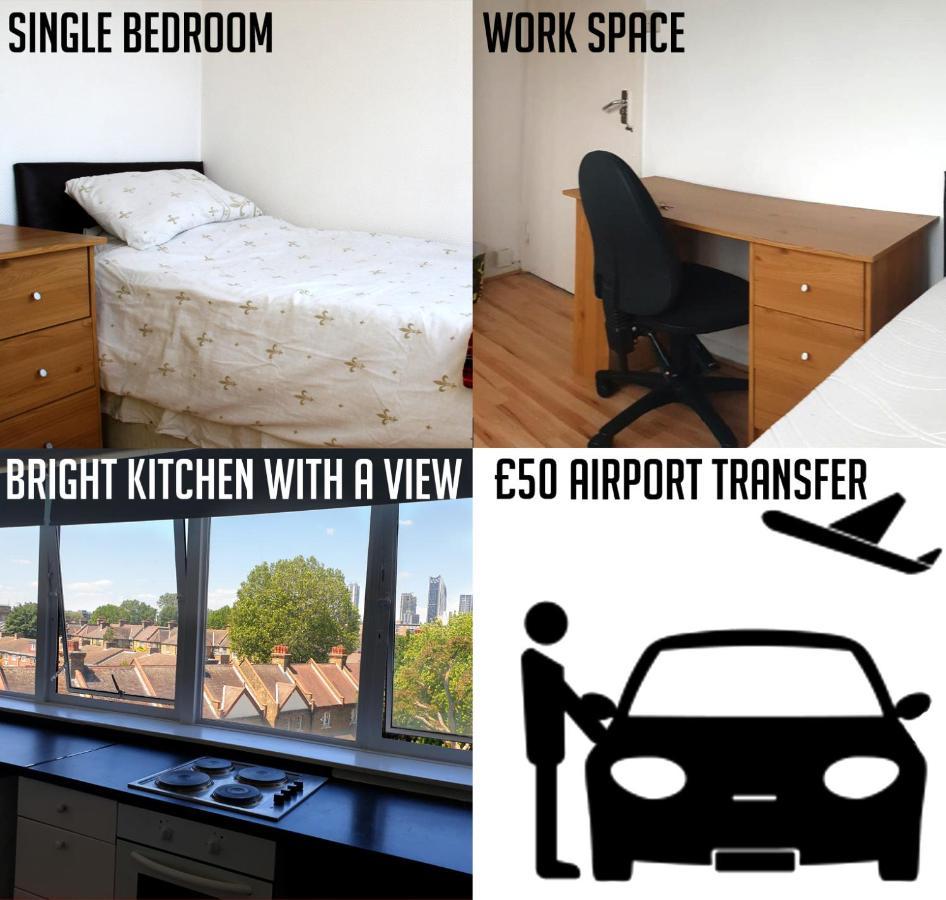 Elephant & Castle - Zone 2 - Private Rooms - Shared Bathroom ลอนดอน ภายนอก รูปภาพ