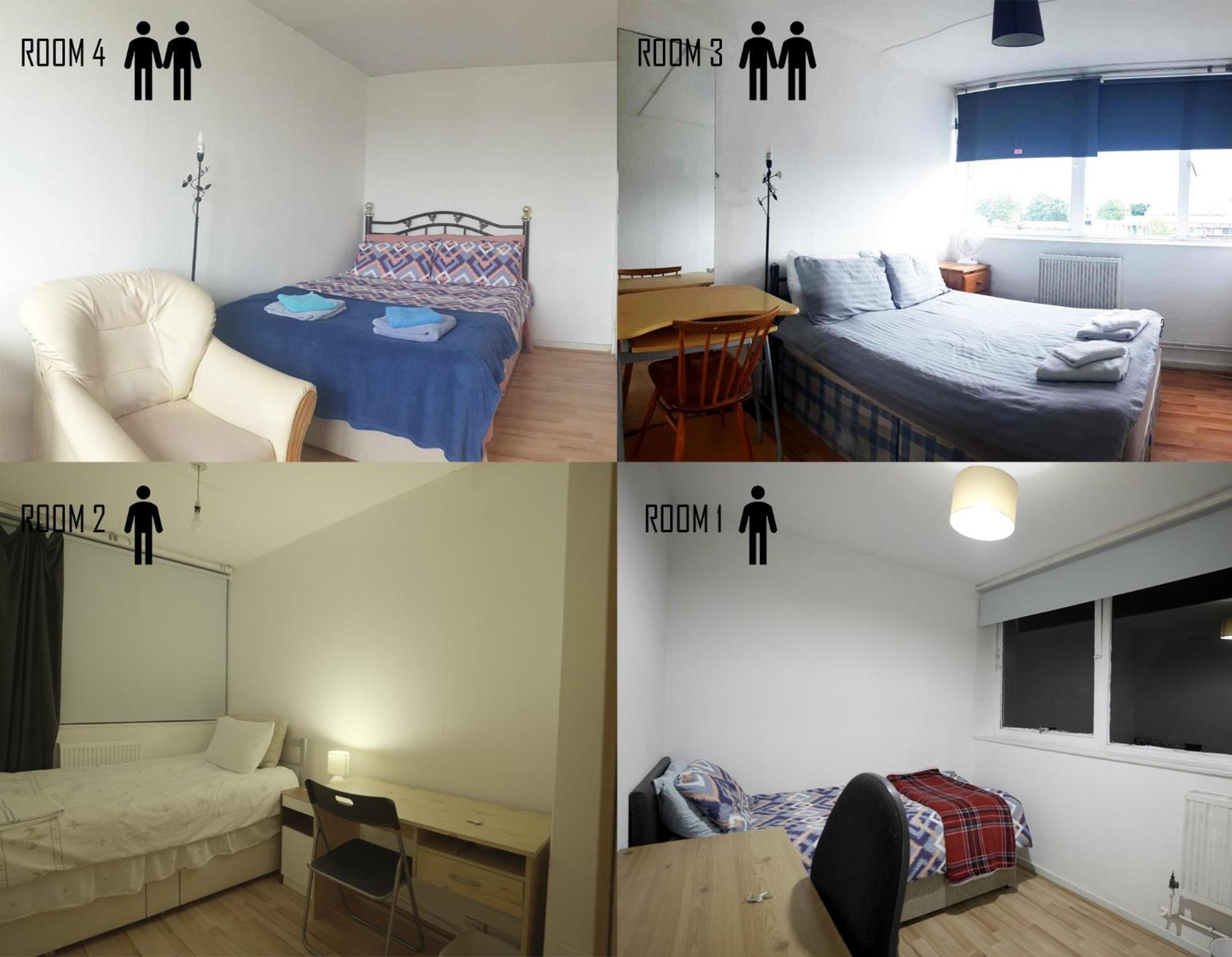 Elephant & Castle - Zone 2 - Private Rooms - Shared Bathroom ลอนดอน ภายนอก รูปภาพ